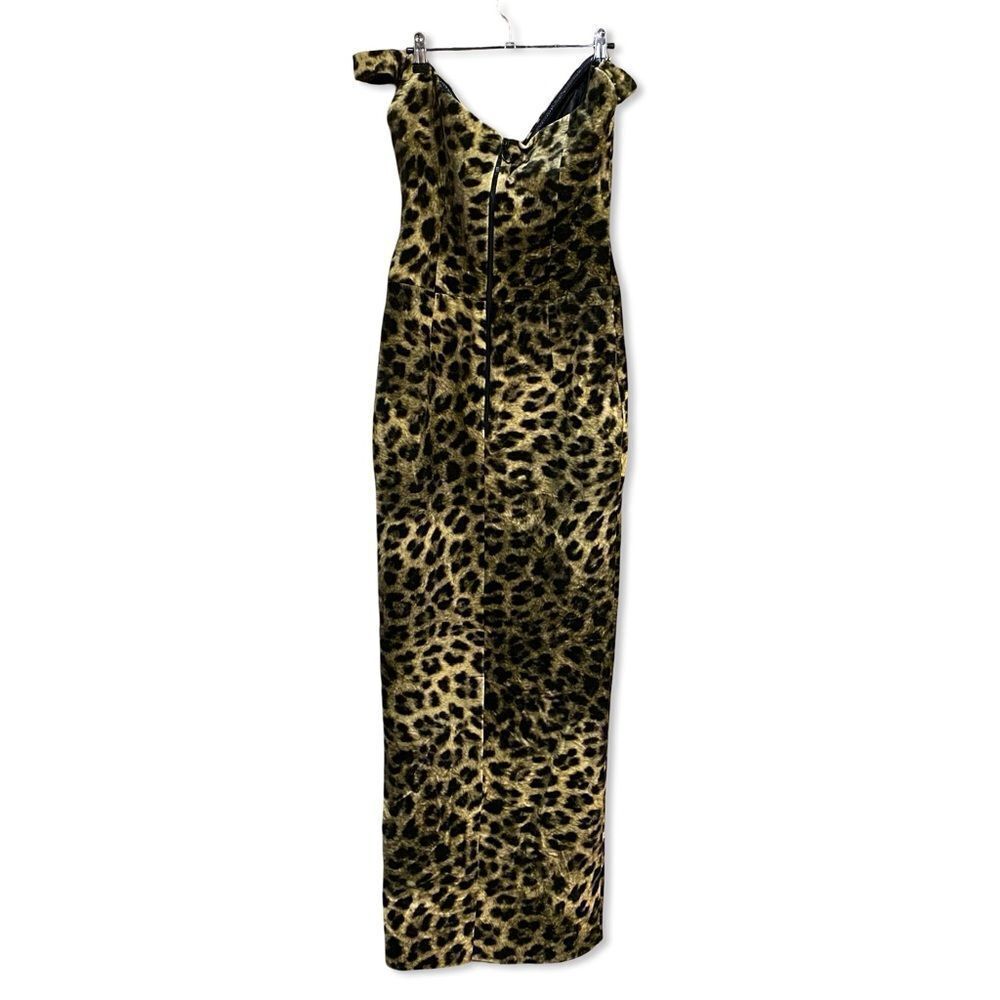 The New Arrivals by Ilkyaz Ozel Shakti Leopard gown Dress corset bustier 36 6 - Picture 6 of 12